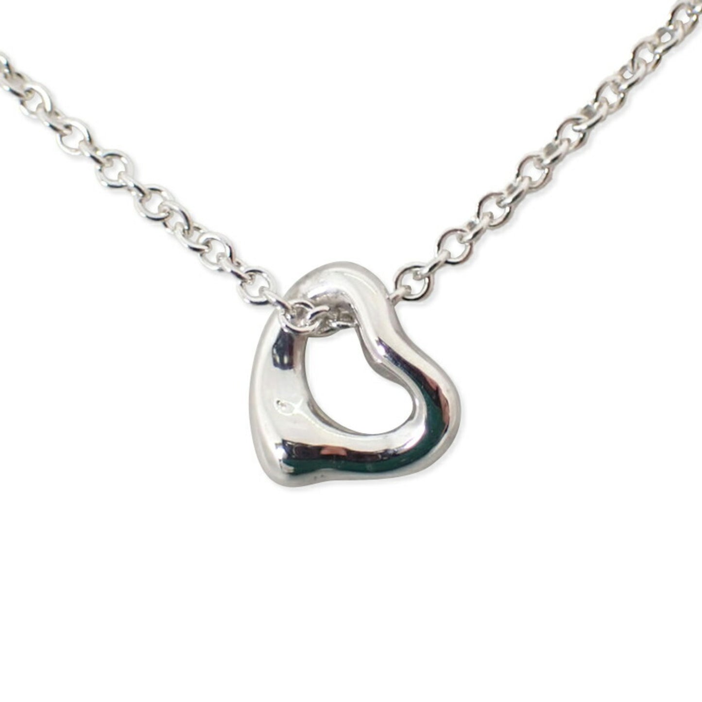 Tiffany Ag925 Mini Heart Pendant Necklace