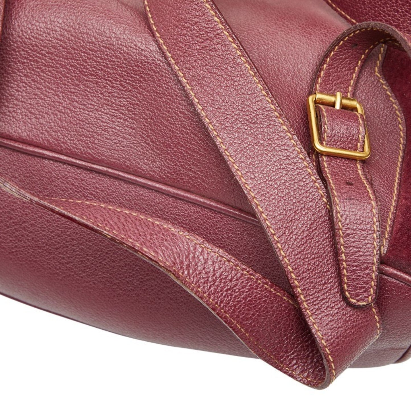 Gucci Bamboo Backpack 003 2058 0016 Purple Suede