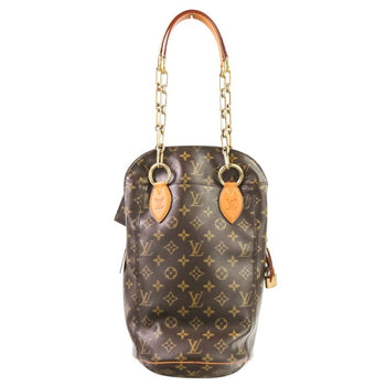 Louis Vuitton Louis Vuitton X Karl Lagerfeld Monogram Baby Punching Shoulder Bag M40230 Brown