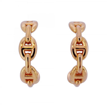 Hermes Anchane Chaine D'Ancre Earrings In 18Kpg Pink Gold