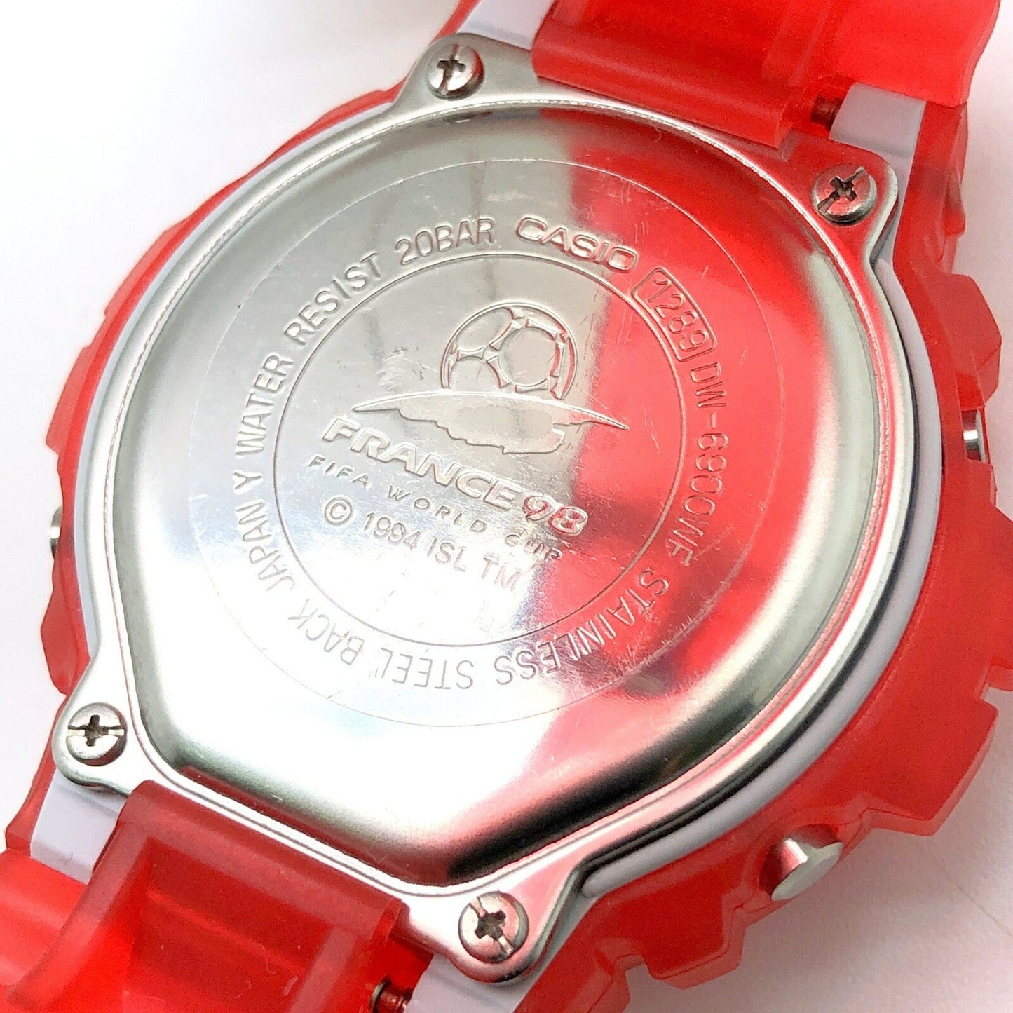 G-Shock Casio Dw-6900Wf-4T Fifa World Cup France 98 Officially Licensed Collaboration Model