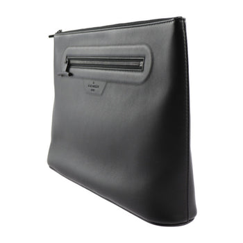 Louis Vuitton Louis Vuitton Pochette Cosmos Dark Infinity Second Bag M63268 Leather Black Clutch