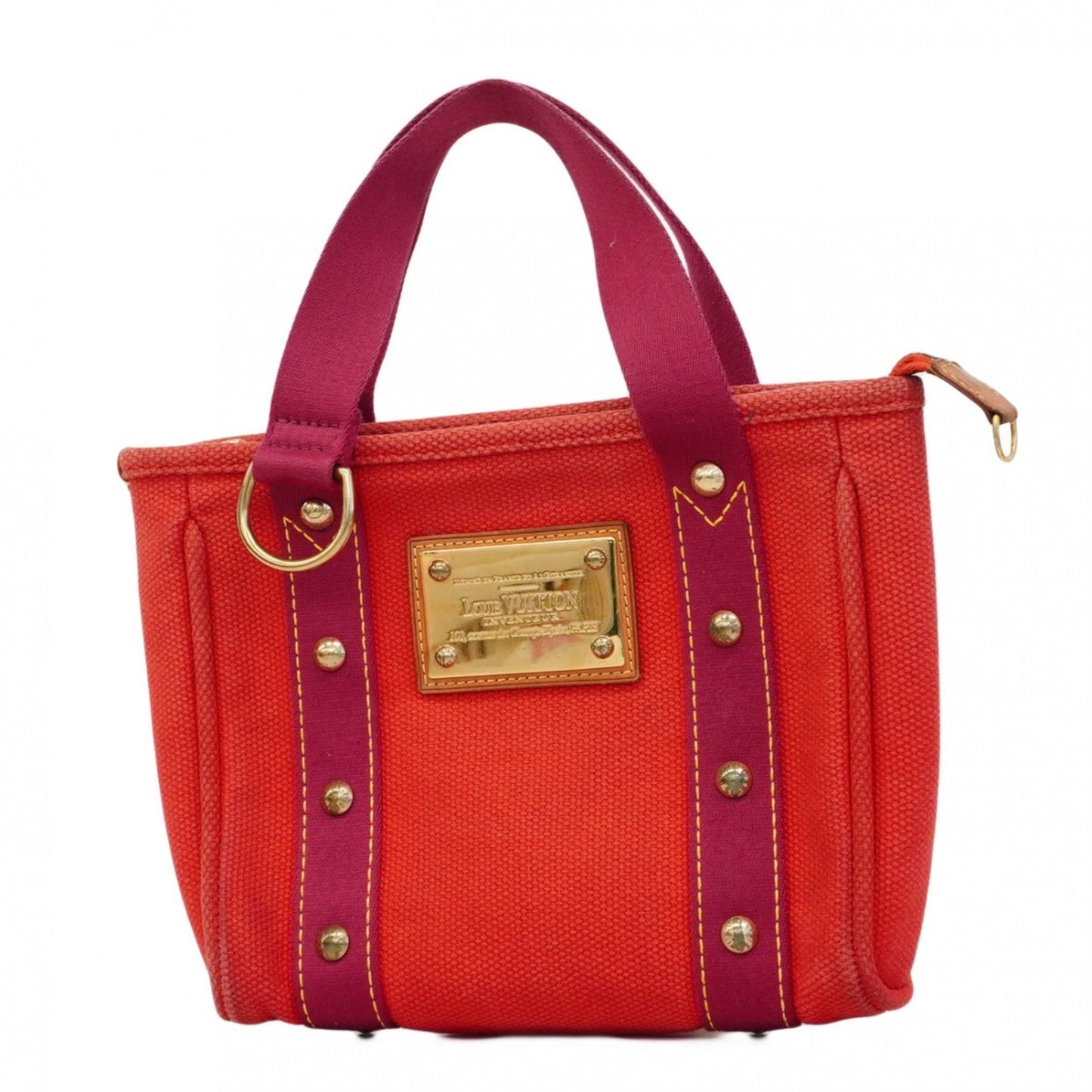 Louis Vuitton Antigua Cabas Pm Handbag M40037 Rouge