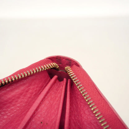 Gucci Soho Long Wallet 308280 Leather Pink