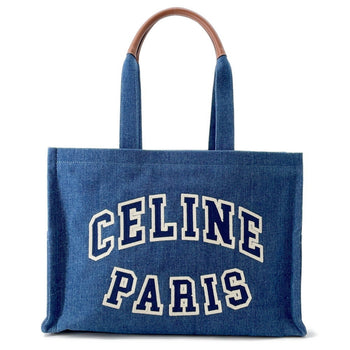 Celine Tote Bag Large Cabas Denim 196762