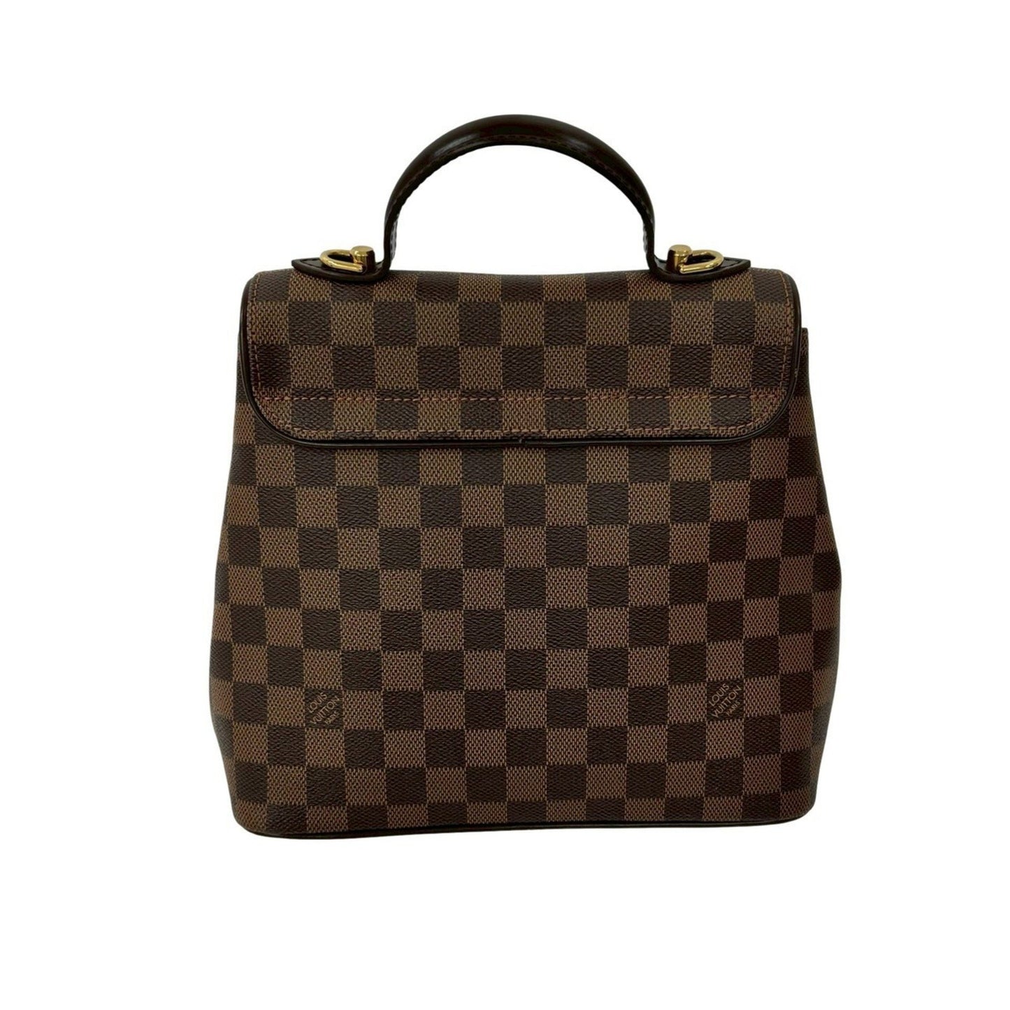 Louis Vuitton Bergamo Pm Damier Leather Turnlock 2-Way Handbag/Shoulder Bag