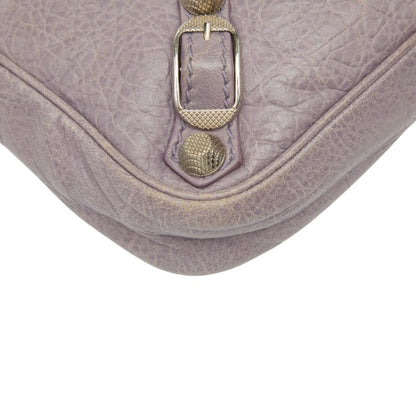 Balenciaga Giant Hip Shoulder Bag 237203 Purple Leather