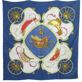 Hermes Carr 90 Springs Silk Scarf/Muffler