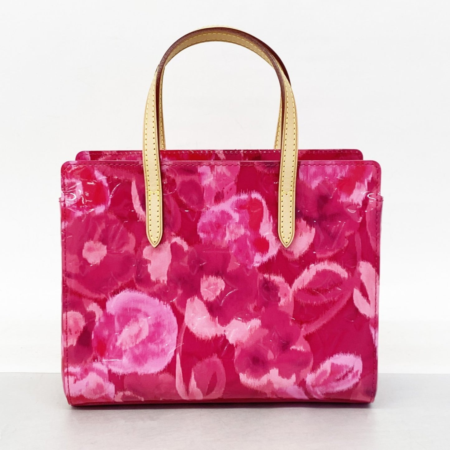 Louis Vuitton Vernis Ikat Flower Catalina Bb Handbag M90039 Rose Andian