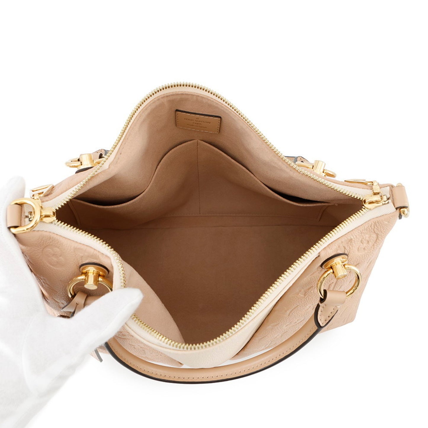 Louis Vuitton Monogram Empreinte V Tote Mm Bag