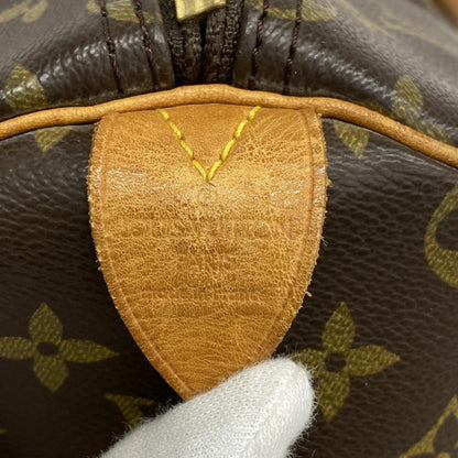 Louis Vuitton Monogram Keepall 50 Boston Bag M41426 Brown