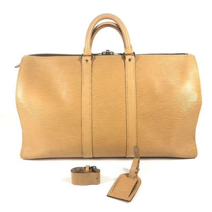 Louis Vuitton M42976 Epi Leather Keepall 45 Travel Bag Boston In Winnipeg Beige