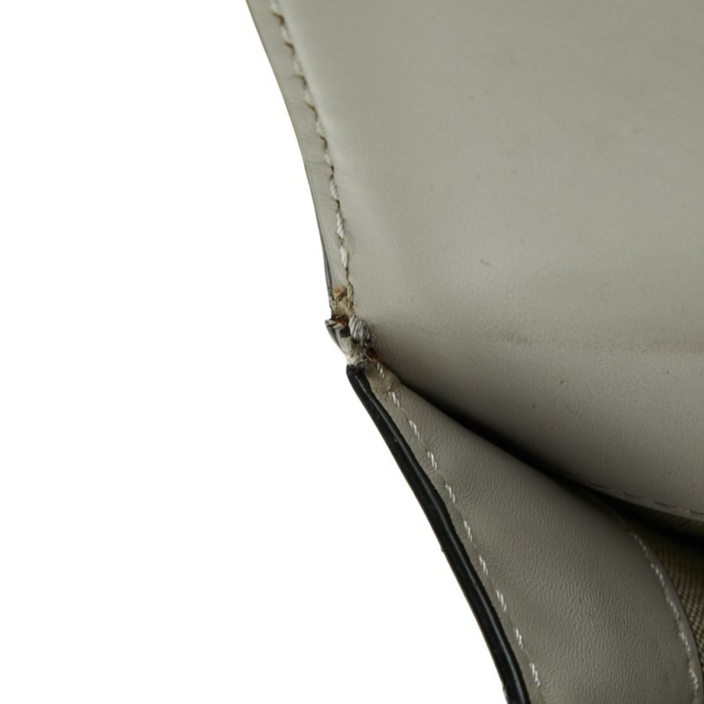 Marni Trunk Shoulder Bag Gray Leather