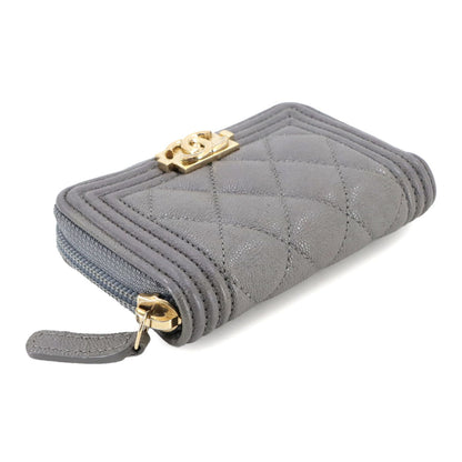 Chanel Boy Chanel Zip Coin Purse