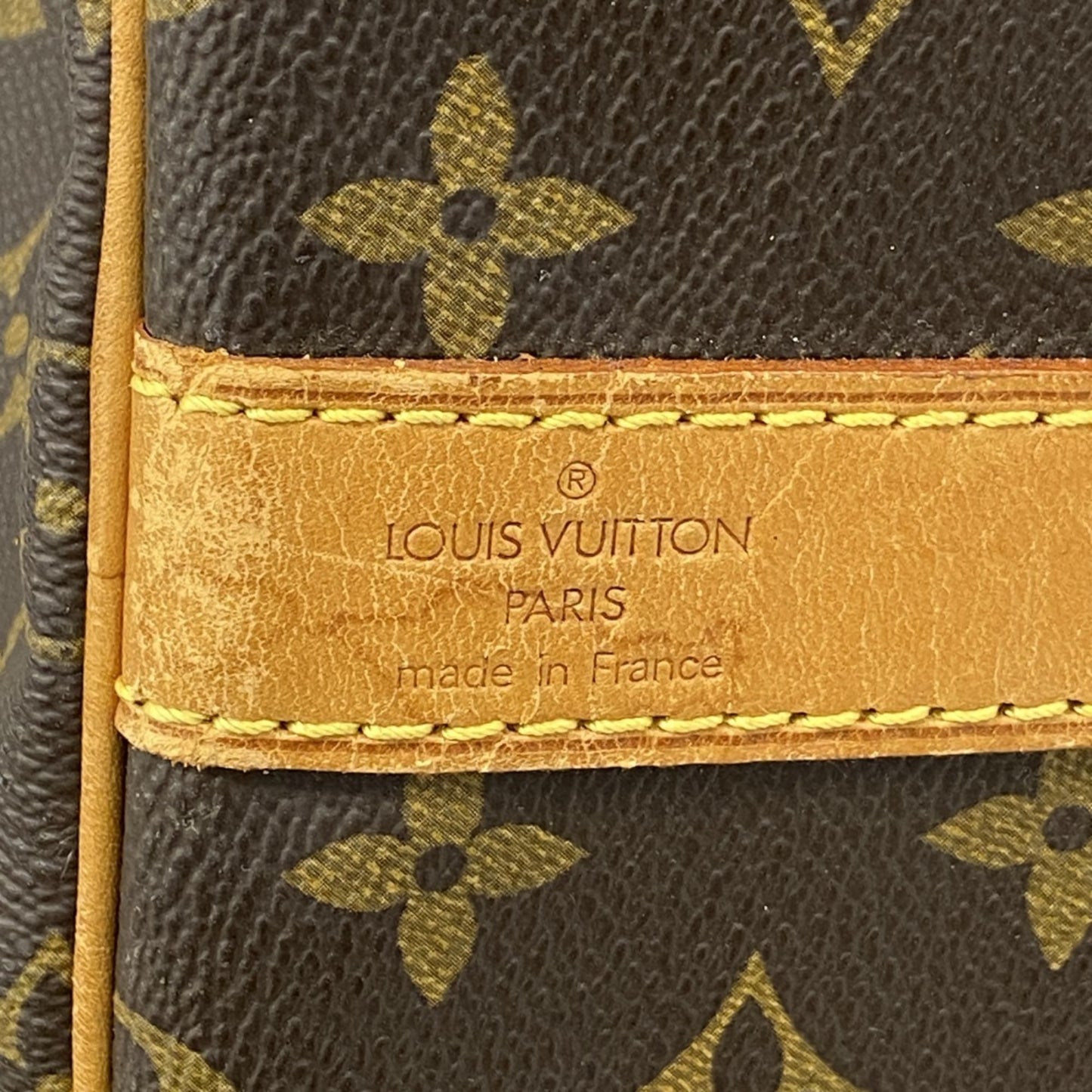 Louis Vuitton Monogram Keepall Bandouliere 55 Boston Bag M41414 Brown