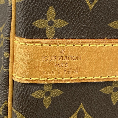Louis Vuitton Monogram Keepall Bandouliere 55 Boston Bag M41414 Brown