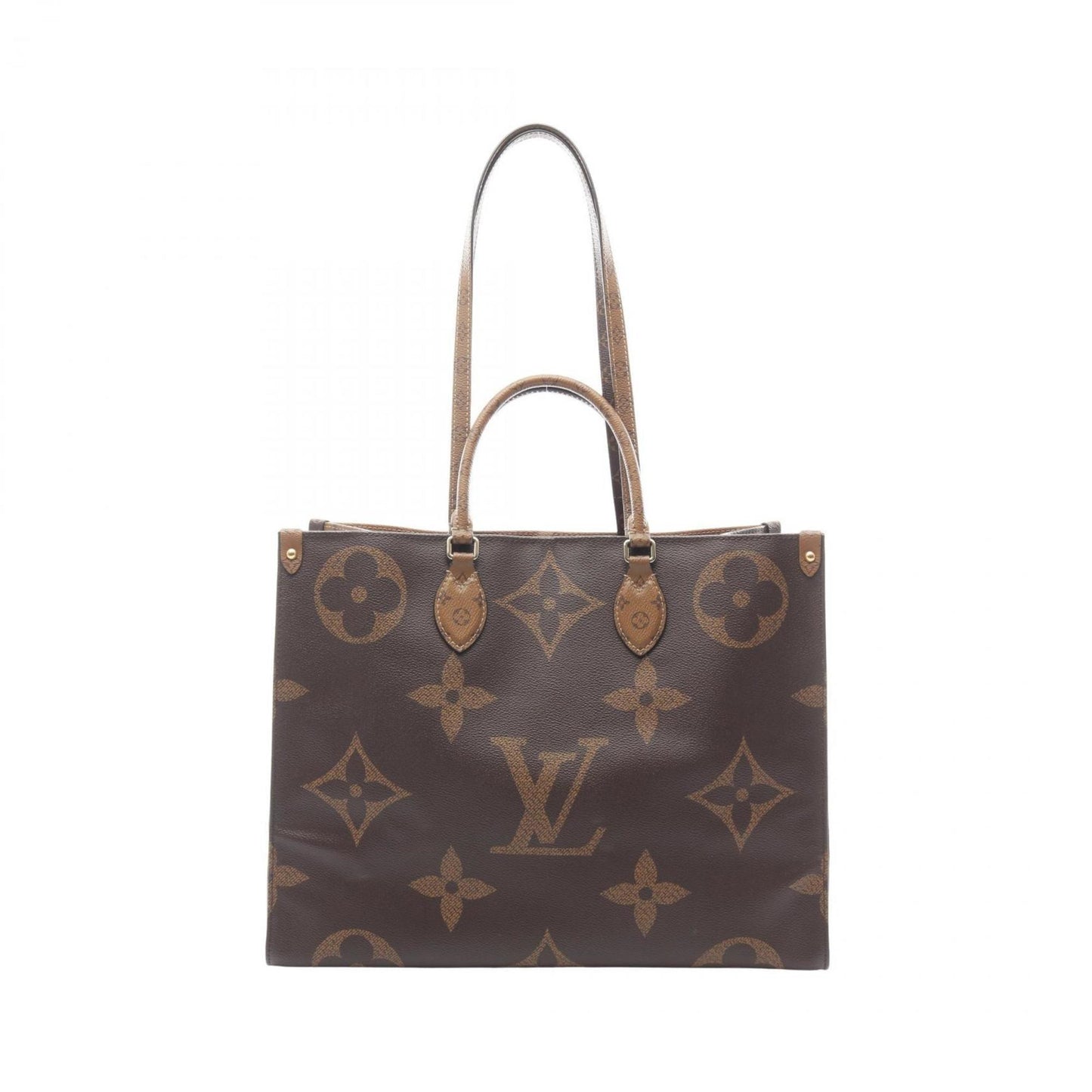 Louis Vuitton On The Go Gm Monogram Giant Reverse Tote Bag