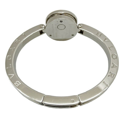 Bvlgari B-Zero1 Bz22S Shell Dial Pink Stainless Steel Bangle Watch Wristwatch