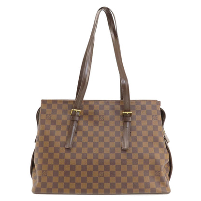 Louis Vuitton N51119 Chelsea Damier Ebene Tote Bag Canvas