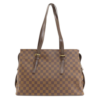 Louis Vuitton N51119 Chelsea Damier Ebene Tote Bag Canvas
