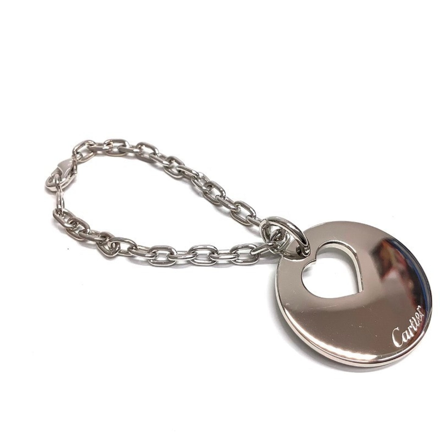 Cartier Round Heart Keychain Bag Charm Cartierja-2