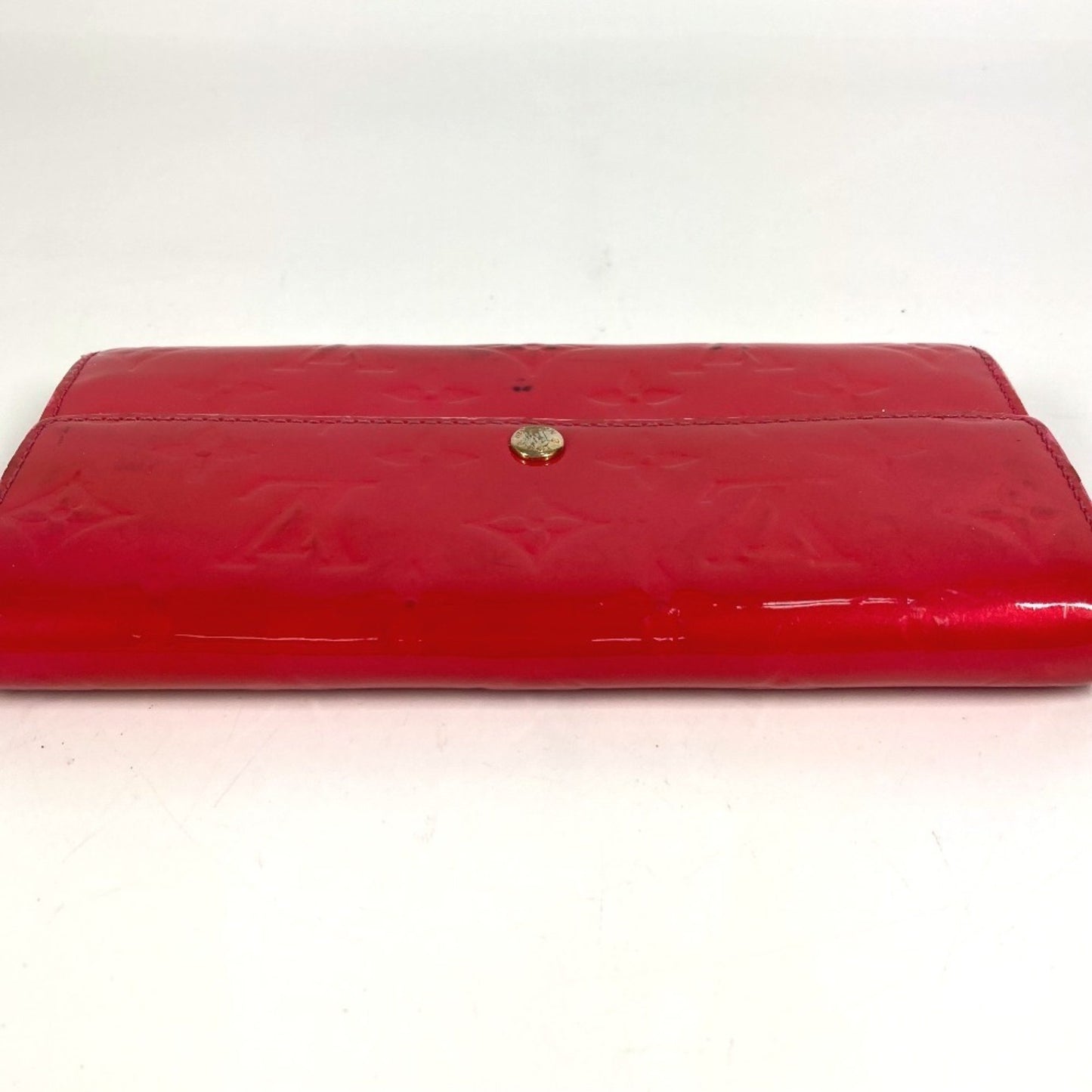 Louis Vuitton M93633 Monogram Vernis Portefeuille Sarah Long Wallet