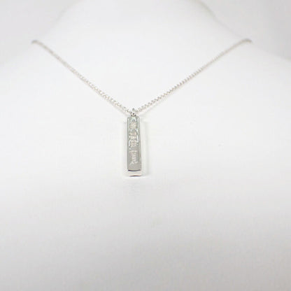 Tiffany Sv925 1837 Bar Pendant