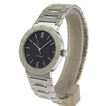 Bvlgari Wristwatch Date Bb33Ss Stainless Steel Automatic Black Dial Bvlgari Boys