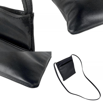 Loewe Shoulder Bag Leather Black