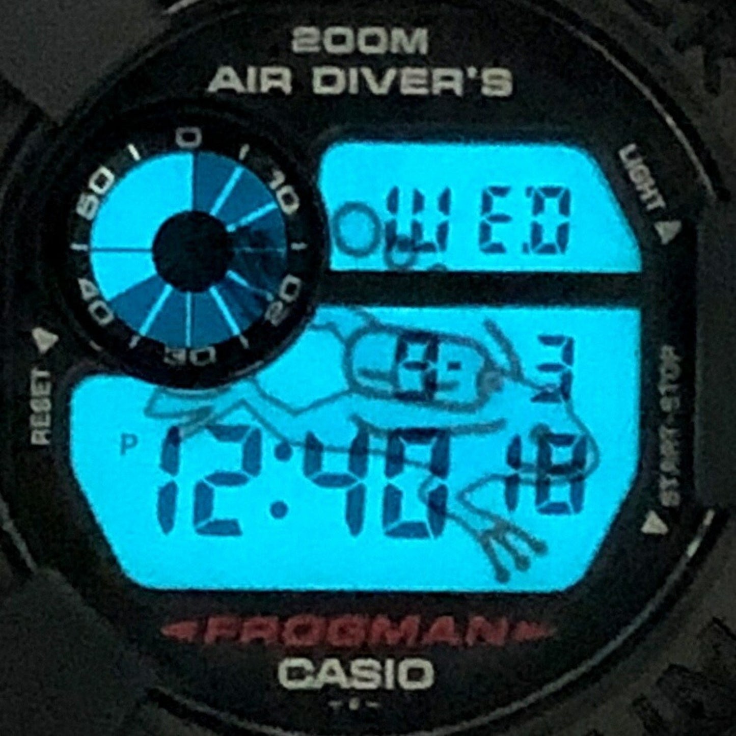 G-Shock Casio Dw-8200Z-1T Frogman