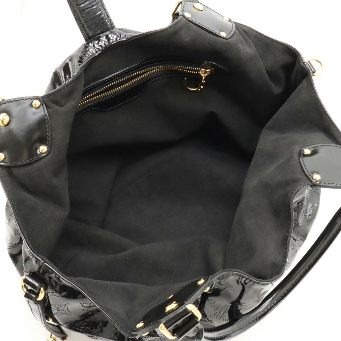 Louis Vuitton Louis Vuitton Monogram Mahina Surya L Tote Bag Shoulder Patent Leather Noir Black