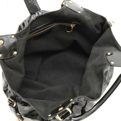Louis Vuitton Louis Vuitton Monogram Mahina Surya L Tote Bag Shoulder Patent Leather Noir Black
