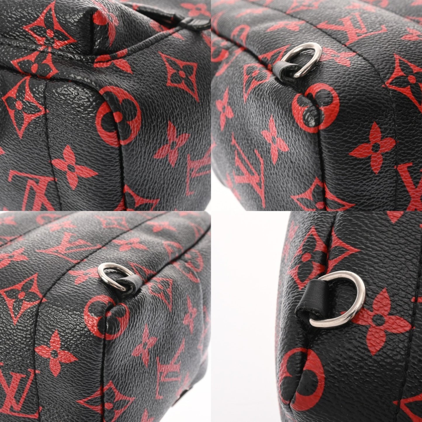 Louis Vuitton Monogram Palm Springs Mini Enfla Rouge M41457