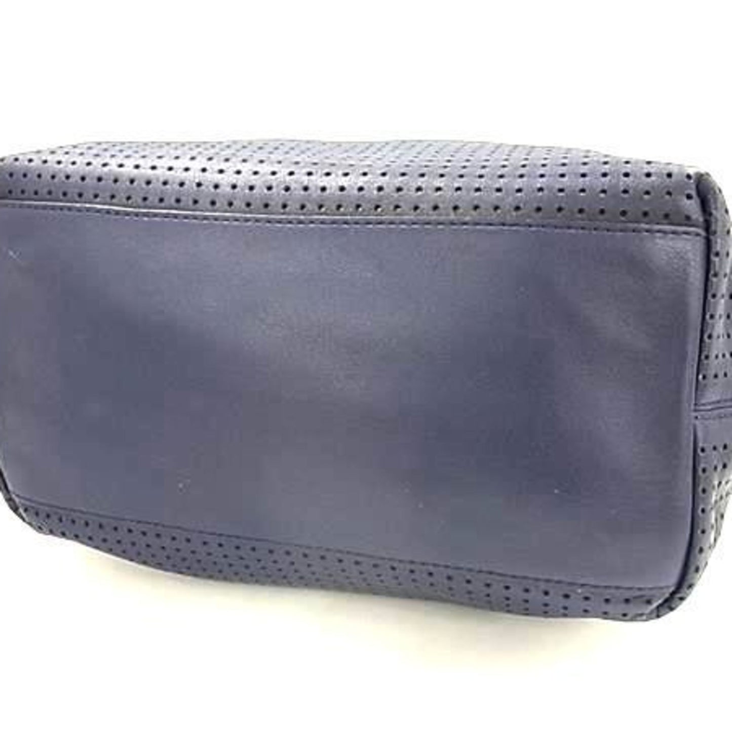 Coach Legacy Shoulder Bag 22762 Navy Leather