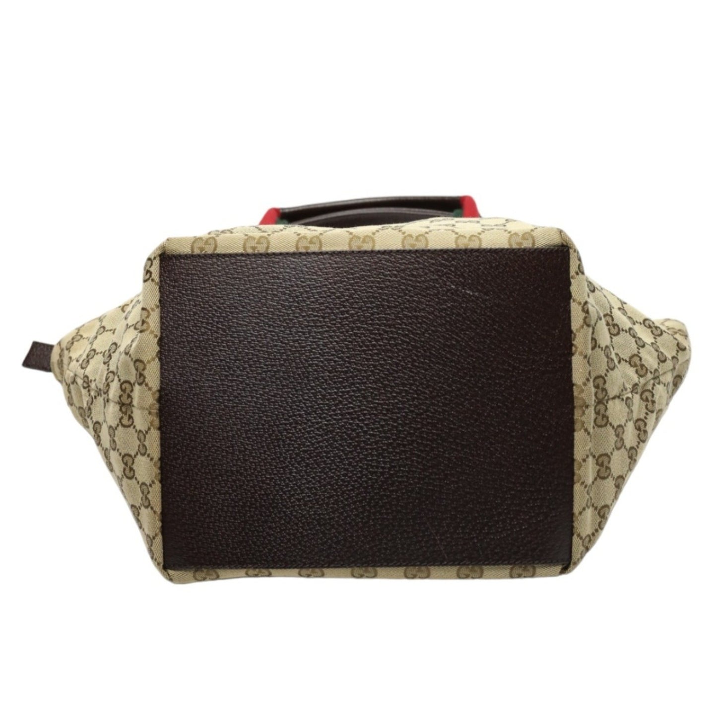 Gucci Tote Bag Handbag Gg Canvas 131230 Beige