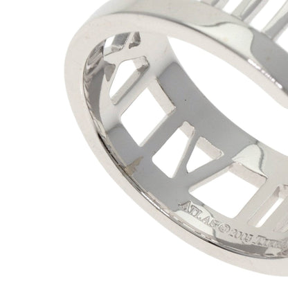 Tiffany Atlas Open Diamond Ring In 18K White Gold