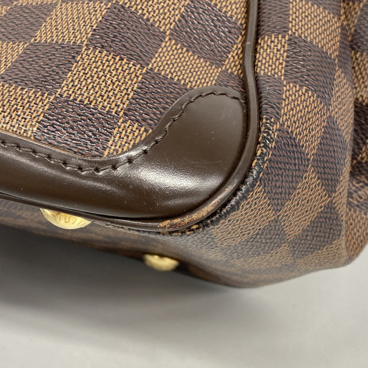 Louis Vuitton Damier Verona Mm Ebene Handbag N41117