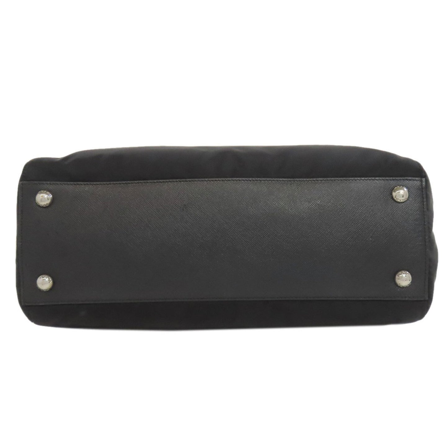 Prada Logo Handbag In Nylon