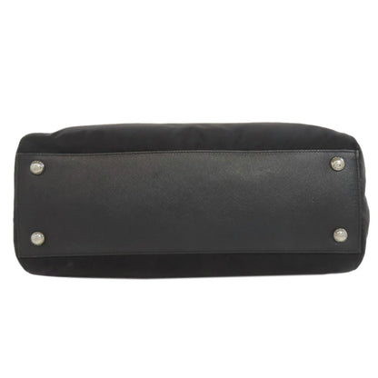 Prada Logo Handbag In Nylon