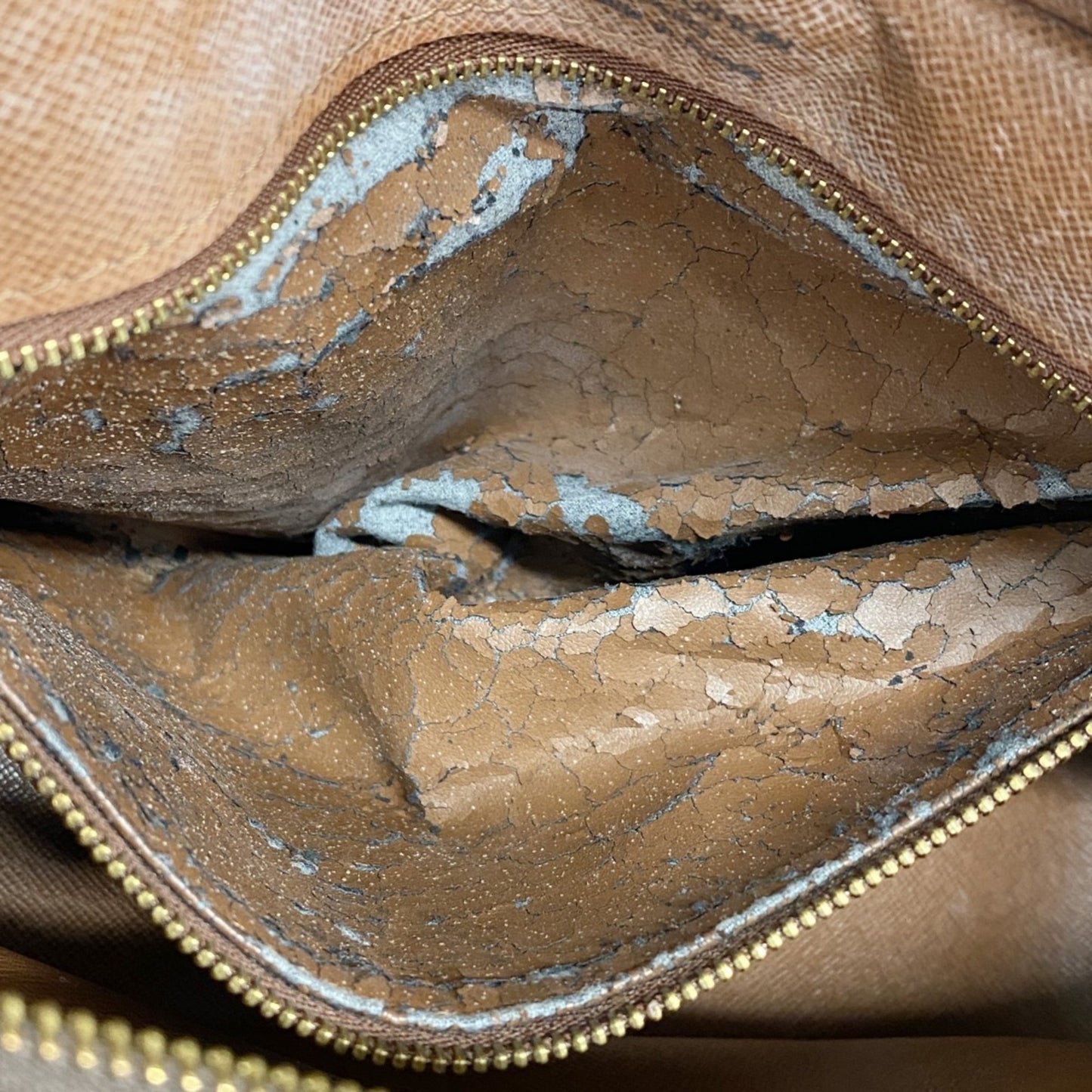 Louis Vuitton Monogram Boulogne 30 Shoulder Bag M51265 Brown