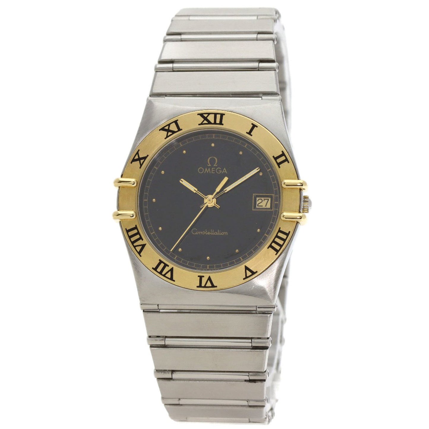 Omega Constellation Flat Bezel Stainless Steel Watch Ssx18Kyg