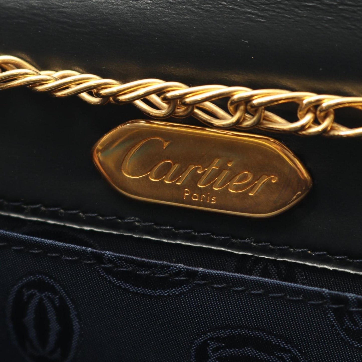 Cartier Sapphire Line Handbag