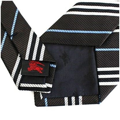 Burberry Black Label Silk Tie Stripe Burberry Black Label