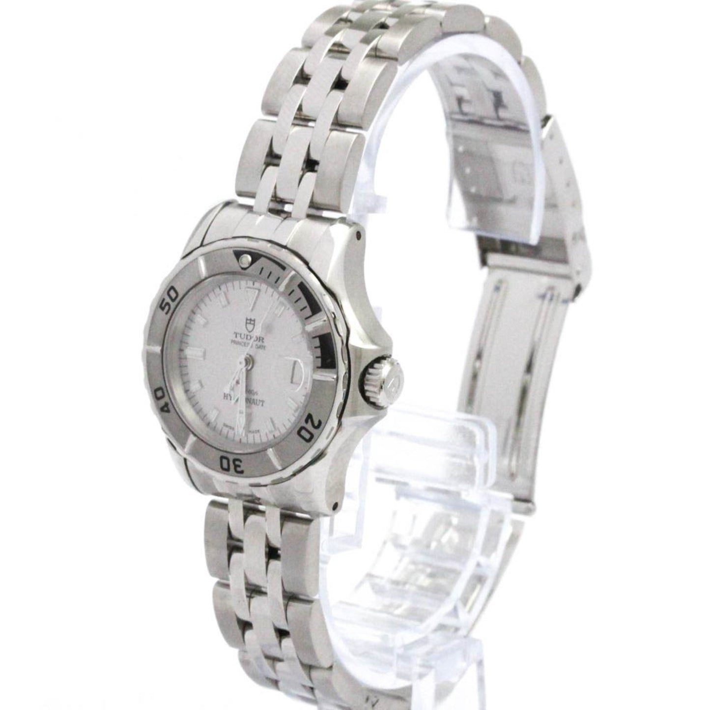 Tudor Princess Date Hydronaut Steel Automatic Watch 99090P Polished