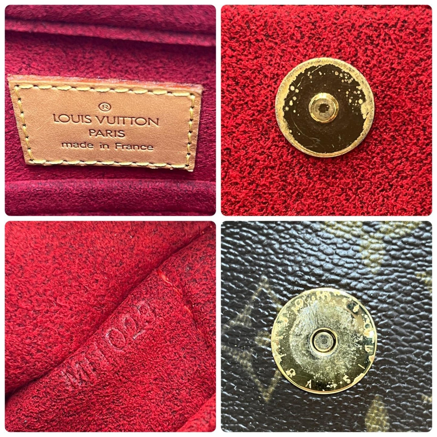 Louis Vuitton Viva Cite Gm One-Shoulder Bag M51163 Monogram Canvas