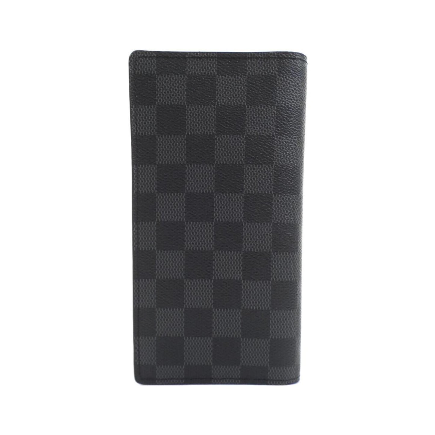 Louis Vuitton Damier Graphite Portefeuille Brazza N62665 Wallet