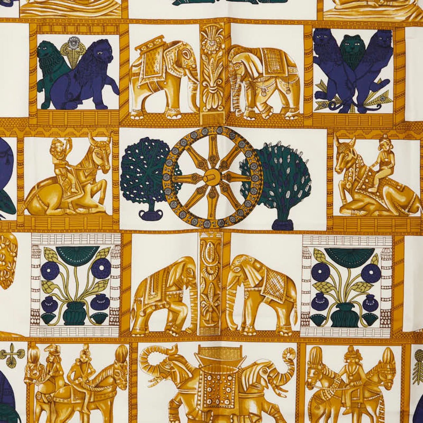 Hermes Herms Carr 90 Torana Scarf