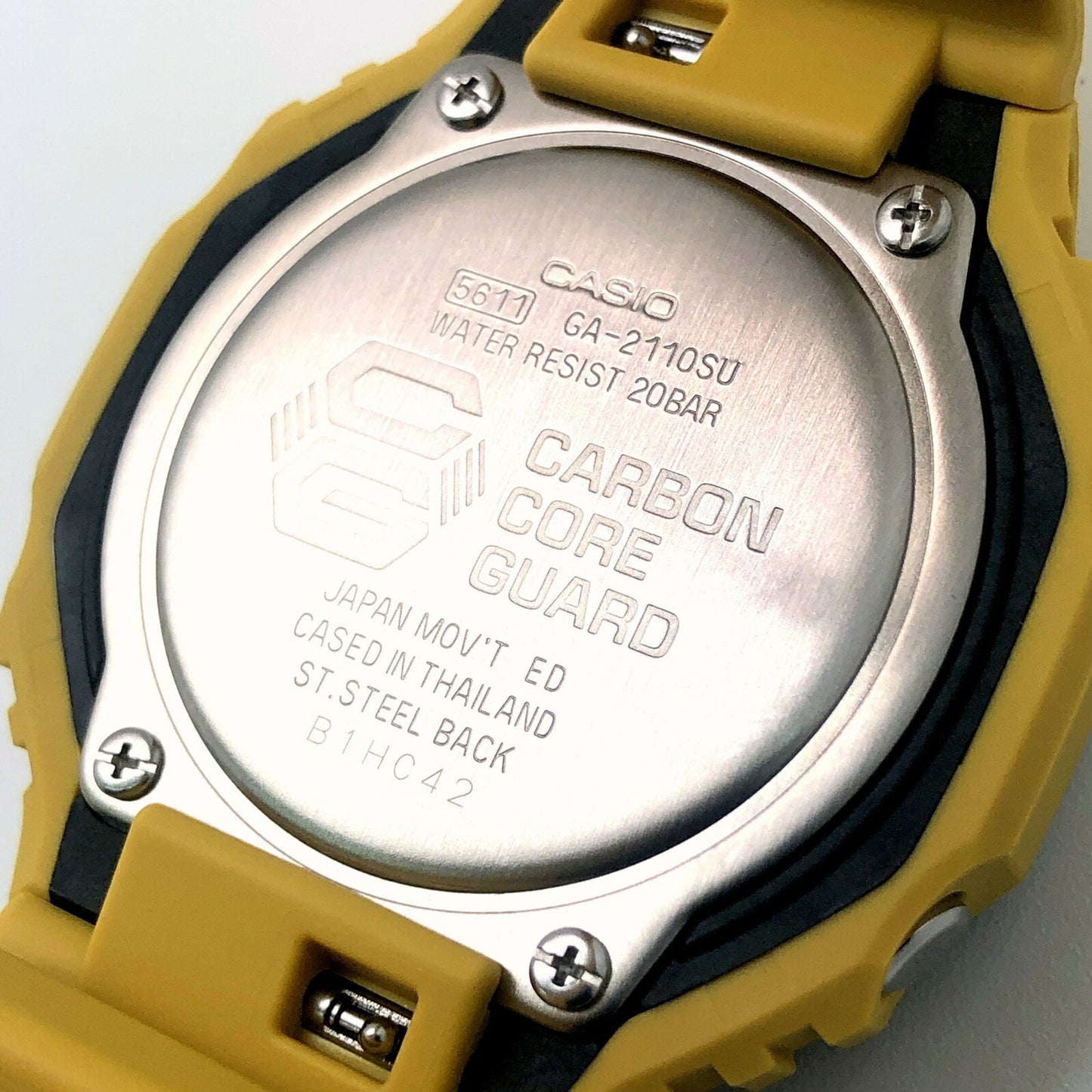 G-Shock Casio Ga-2110Su-9A Utility Color Watch With A Dual-Molded Bezel