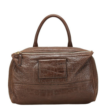 Givenchy Pandora One-Shoulder Bag In Brown Leather