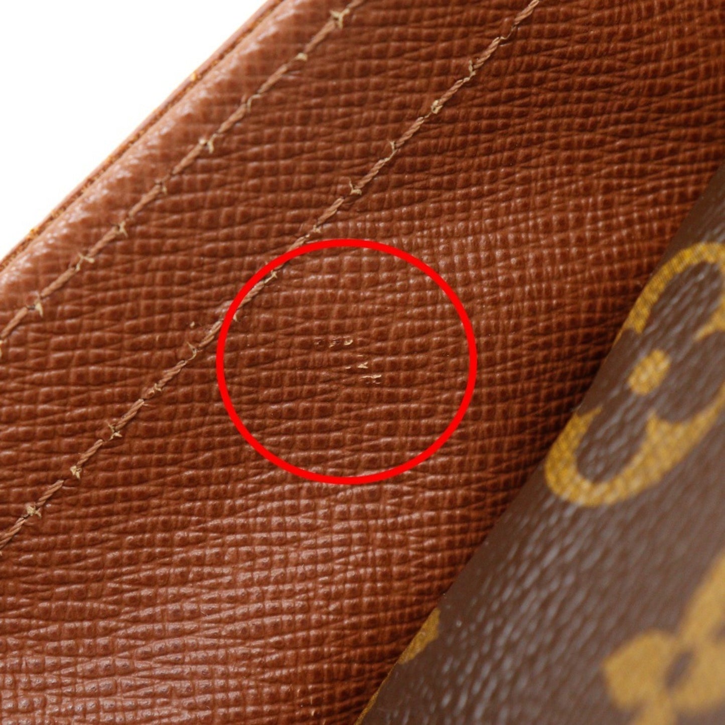 Louis Vuitton Trocadero 27 Shoulder Bag M51274 Monogram Canvas 2007 Brown Mb0047 A5